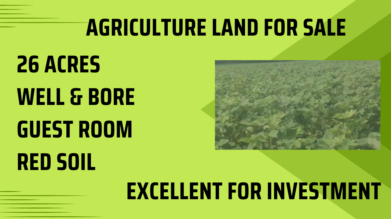 26 Acres of Agricultural Land for Sale - Ghanpur 4km, Hanamkonda 25km, Hyderabad 120km